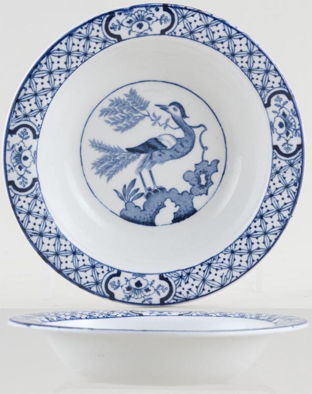 Fruit Saucer with Rim